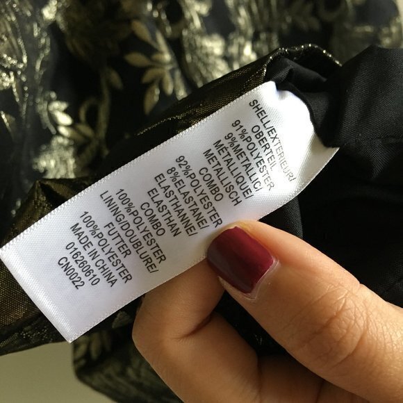 Adrianna papell metallic lace combo sheath dress - Picture 6 of 7